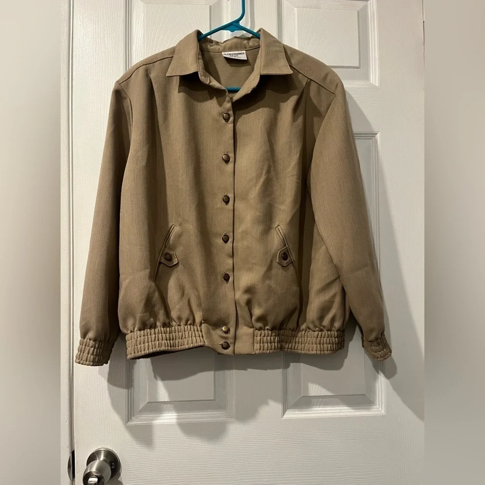 Vintage 2 Piece Alfred Dunner Set - Jacket and Pants - Size Petite 12